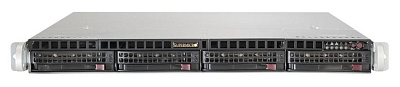 Платформа SuperMicro SYS-5018R-MR 3.5" SATA C612 1G 2P 2x400W