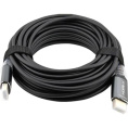 Кабель аудио-видео Cactus CS-HDMI-AOC-2-20,  HDMI (m) -  HDMI (m),  ver 2.0,  20м, GOLD,  черный