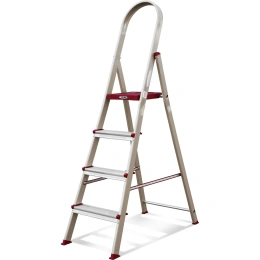 Стремянка Эйфель алюминиевая Гера 103+1