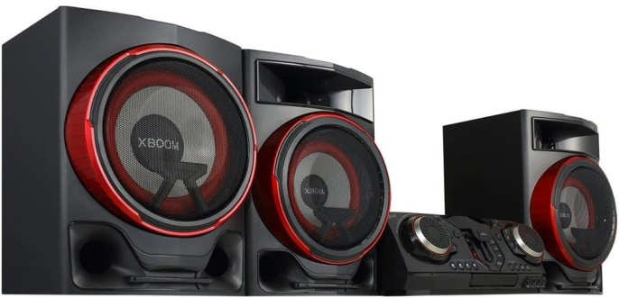 Минисистема LG CL88 черный 2900Вт FM USB BT CL88.DRUSLLX