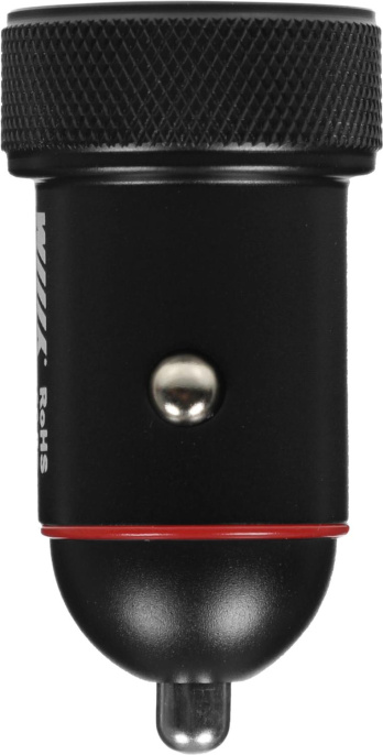 Автомобильное зарядное устройство Wiiix UCC-4-2-15,  USB-A,  USB-C, 3A, черный