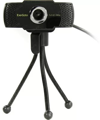 Видеокамера ExeGate Business Pro C922 Full HD EX287242RUS (USB2.0 1920x1080 микрофон трипод)