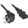 Cabeus PC-186-VDE-0.6M Кабель питания компьютера (Schuko+C13) (3x0.75), 0,6м
