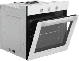 Духовой шкаф электрический Simfer B6EC16016,  58л,  дверца с 2 стеклами,  белый