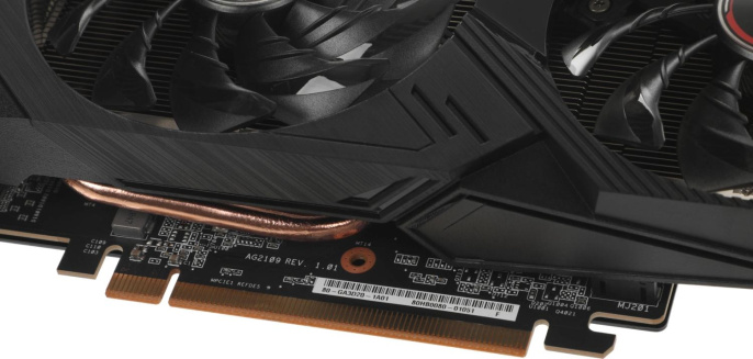 Видеокарта Asrock PCI-E 4.0 RX6500XT PGD 4GO AMD Radeon RX 6500XT 4Gb 64bit GDDR6 2365/18000 HDMIx1 DPx1 HDCP Ret