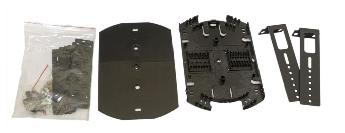 Бокс Hyperline FO-19R-1U-3xSLT-W140H42-24UN-BK FO-19R-1U-3XSLT-W140H42-24UN 19" 1U 24x упак.:1шт