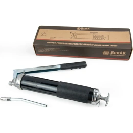 Рычажно-плунжерный шприц со съемной задней крышкой БелАК 500 мл, хром БАК.90525