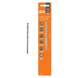 Сверло по бетону TDM ELECTRIC ударное, 4×74 мм,твердосплавный накончник, блистер 1 шта, серия Рубин SQ1092-0101