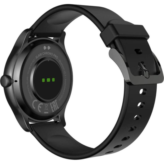 Смарт-часы ELARI Chrono Pro,  1.43",  черный/черный [kp-n2-black]