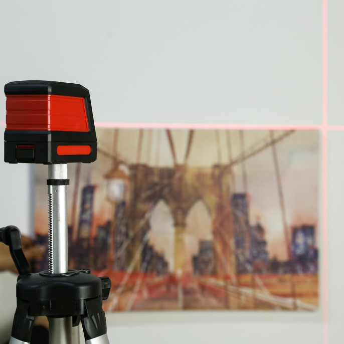 Уровень лазер. Deko DKLL11 SET 2 2кл.лаз. 635нм цв.луч. красный 2луч. 065-0271