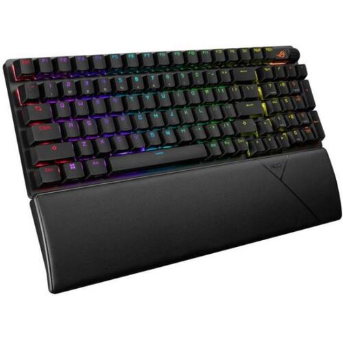 Клавиатура ASUS X901 STRIX SCOPE II 96 WL ROG NX Snow PBT 96% USB 2.4GHz BT (90MP037A-BKRA01)
