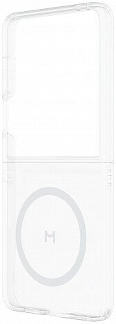 Чехол для смартфона Magssory CPL033 для Samsung Galaxy Z Flip 7 Прозрачный поликарбонат, с магнитами