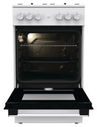 Плита Газовая Gorenje GG5A12WH белый без крышки реш.сталь