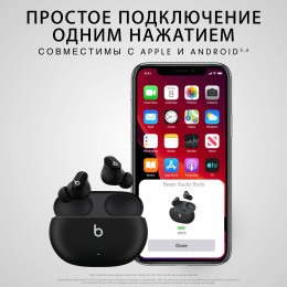 Гарнитура внутриканальные Beats Studio Buds True Wireless Noise Cancelling черный беспроводные bluetooth в ушной раковине MJ4X3EE/A