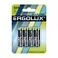 Ergolux LR03 Alkaline BL-4 (LR03 BL-4, батарейка,1.5В) (4 шт. в уп-ке)