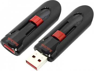 Накопитель SanDisk Cruzer Glide SDCZ60-064G-B35 USB2.0 Flash Drive 64Gb (RTL)