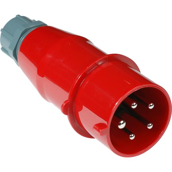 Вилка LanMaster LAN-IEC-309-32A3P/M