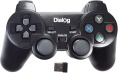 Беспроводной геймпад GP-A12RF Dialog Action - RF 2.4G, вибрация,12 кнопок, PC X&Dinputs, USB, черный
