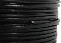 Кабель сетевой Ningbo 1Гбит/с FTP 4 пары cat.5E solid 0.5мм Cu molded 305м черный outdoor стальной трос