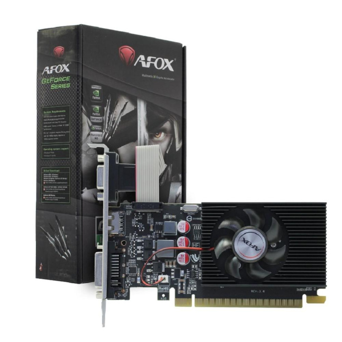 Видеокарта PCIE16 GT730 1GB DDR3 AF730-1024D3L7-V1 AFOX