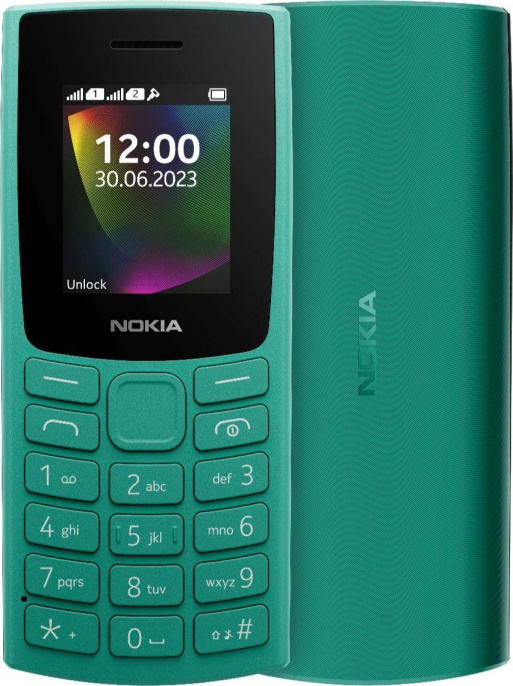 Сотовый телефон Nokia 106 DS TA-1564,  зеленый