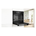Духовой шкаф электрический Bosch Serie 4 HBA534EB3,  71л,  дверца с 3 стеклами,  черный