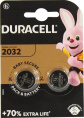 Батарейки Duracell CR2032-2BL 2 шт. в уп-ке