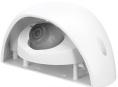 Кронштейн Dahua PFA201W для камер видеонаблюдения, настенный, для бокового крепления, материал: SPCC и ПК, цвет белый