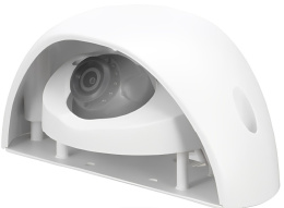 Кронштейн Dahua PFA201W для камер видеонаблюдения, настенный, для бокового крепления, материал: SPCC и ПК, цвет белый