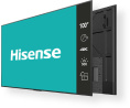 Коммерческий дисплей Hisense 100BM66D 100", матрица: VA, 3840х2160, частота обновления: 120 Гц, яркость: 500 кд/м2, контрастность: 5000:1, Wi-Fi, локальная сеть: 10/100 Мбит/с. ОС: Android 9