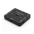 ORIENT HS21, HDMI KVM переключатель на 2 устройства, порты HDM + 2xUSB клавиатура+мышь , поддержка 4K@30Hz, кнопка переключения на корпусе, не требуется внешнее питание 31066