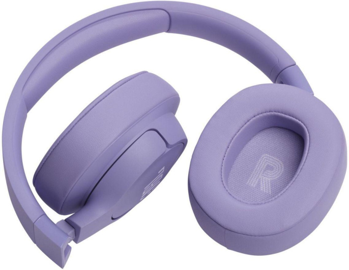 Наушники JBL Tune 720 BT, 3.5 мм/Bluetooth, мониторные, сиреневый [jblt720btpur]