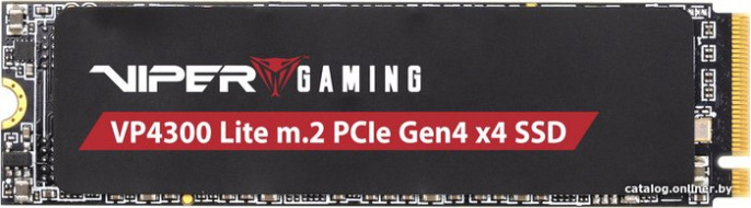 SSD накопитель Patriot Viper VP4300 Lite VP4300L500GM28H 500ГБ, M.2 2280, PCIe 4.0 x4, NVMe, M.2