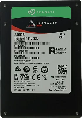 Накопитель SSD 240 Gb SATA 6Gb/s Seagate IronWolf 110 ZA240NM10011 2.5" 3D TLC