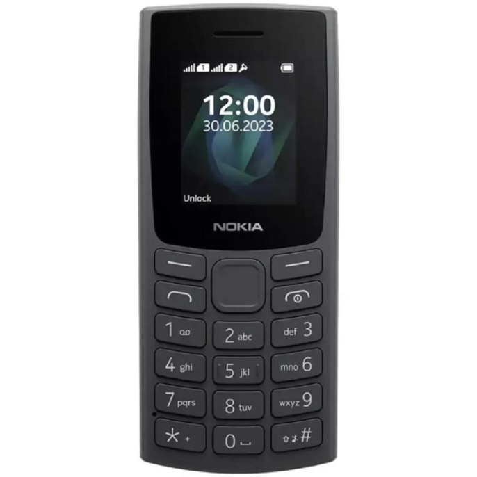 Сотовый телефон Nokia 105 DS TA-1557,  черный