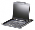 KVM консоль ATEN CL3000N-ATA-RG для KVM-переключателей, электрон., 19", SVGA+KBD+MOUSE PS/2;USB, с KVM-шнуром USB 1.8м, LCD экран 19", лат./рус. клав., выход на вторую конс.;1280x1024 75Hz;DDC2B;доп.порт USB A-типа Female [ATEN CL3000N-ATA-RG]