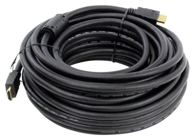 Кабель аудио-видео NingBo HDMI m - HDMI m , 15м, черный