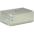 Серверный настенный шкаф W&T 4U 600х450 19 дюймов серый M046045GWTWOF