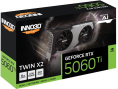 Видеокарта INNO3D RTX 5060 Ti Twin X2//RTX5060Ti, HDMI, DP*3, 8G,D7 (N506T2-08D7-193075N)