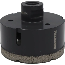 Коронка алмазная по керамике и керамограниту Super Hard (80 мм; M14) Hilberg HH680