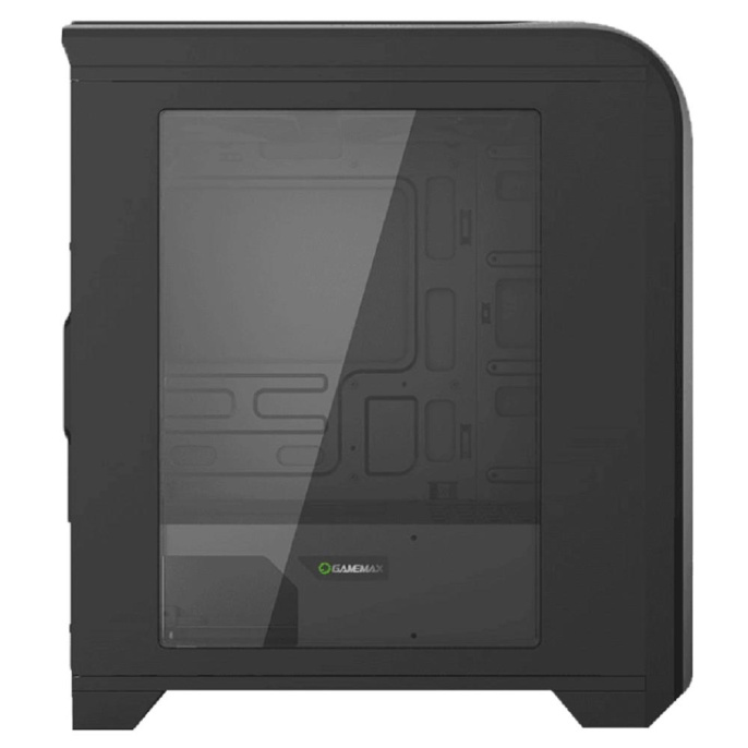 GameMax Корпус Centauri Black Gray без БП ATX,Черн-сер,USB3.0, Зак.стекло, 1*120мм. RGB, пыл.фил.