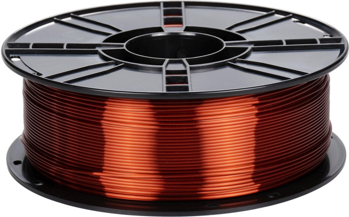 Пластик для принтера 3D Cactus CS-3D-PLA-1KG-S-COPP PLA SILK d1.75мм 1кг L326м 1цв.