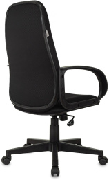 Кресло руководителя Бюрократ Ch-808AXSN, ткань, до 120кг, черный