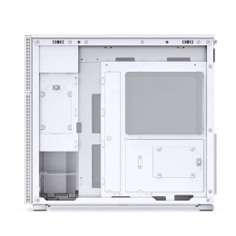 Корпус JONSBO D41 STD, Midi-Tower, TG, no fan, 1xUSB-A 3.2 + 1xUSB-C 3.2, ATX, mATX White D41 STD White