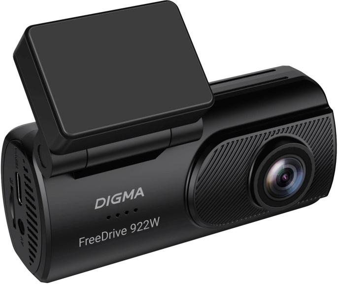 Видеорегистратор Digma FreeDrive 922W черный 2Mpix 1440x2560 110гр. Hi3516 СV610 FD922W