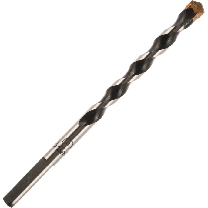 Сверло по бетону 6x100 мм, 2 режущие кромки, трёхгранный хвостовик РемоКолор 36-6-060