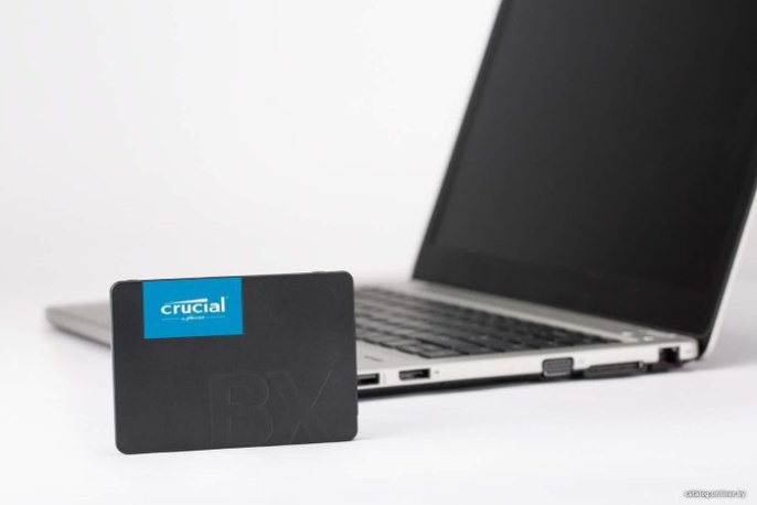Накопитель SSD 2.5" SATA-III Crucial 1Tb BX500 CT1000BX500SSD1 540/500 MBps QLC