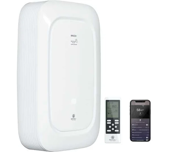 Воздухоочиститель Royal Clima BREZZA RCB 150 LUX + EH-1000 1000Вт белый