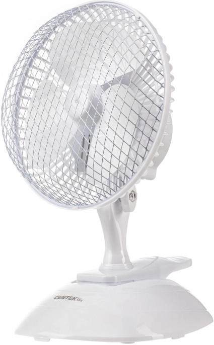 Вентилятор настольный CENTEK CT-5003,  синий и белый
