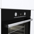 Встраиваемые электрические духовки GORENJE/ Духовой шкаф, 77л, 60 см, ExtraSteam: приготовление с паром, Очистка паром AquaClean, черный BOSX6737E03B